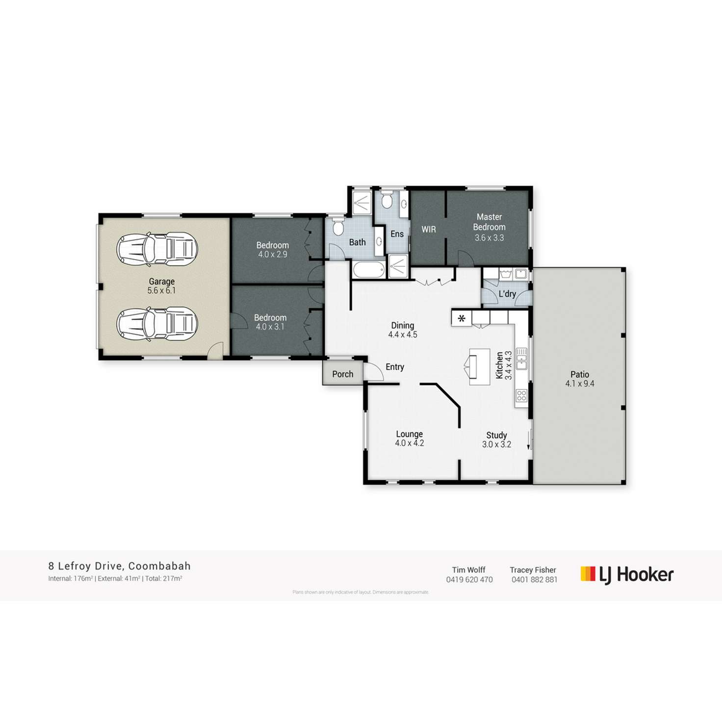 Floorplan of Homely house listing, 8 Lefroy Drive, Coombabah QLD 4216