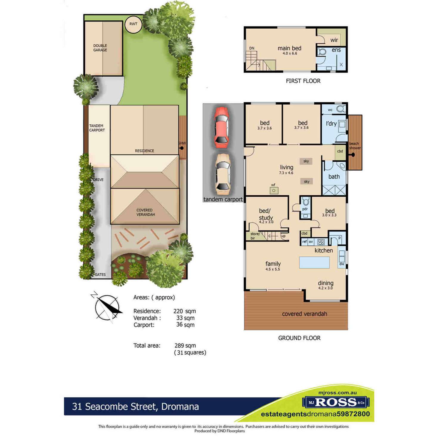 Floorplan of Homely house listing, 31 Seacombe Street, Dromana VIC 3936