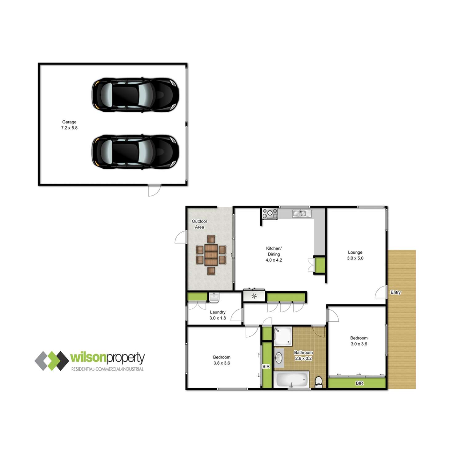 Floorplan of Homely house listing, 105 Gordon Street, Traralgon VIC 3844