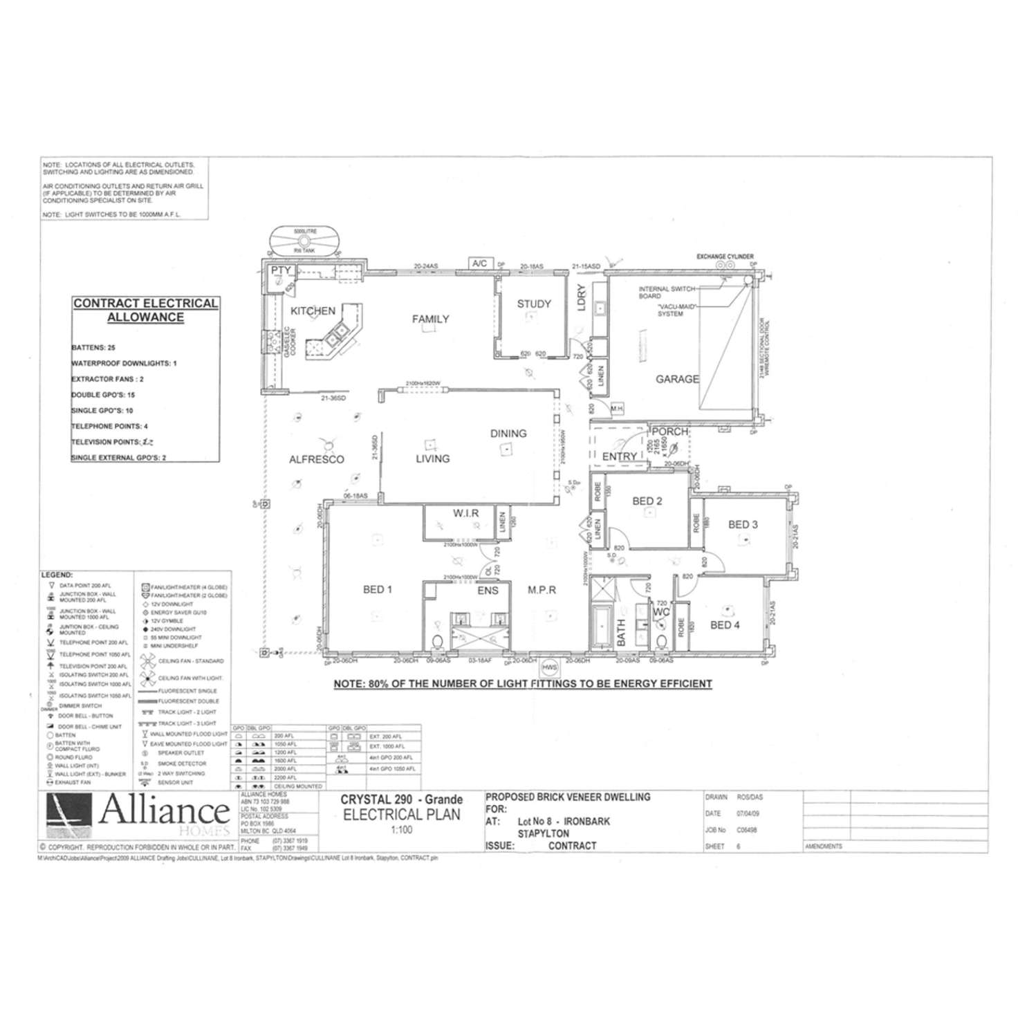 Floorplan of Homely acreageSemiRural listing, 8 Ironbark Court, Stapylton QLD 4207