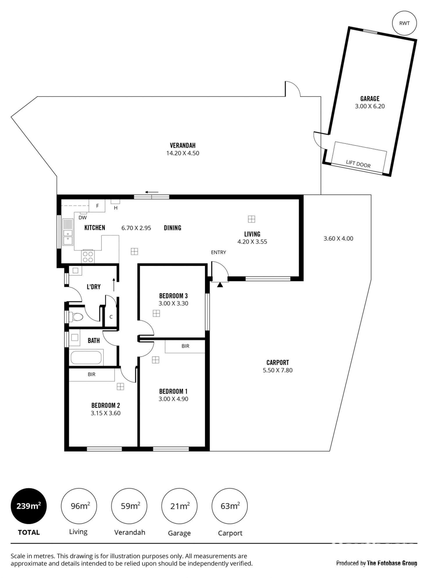 Floorplan of Homely house listing, 13 Warakila Road, Sheidow Park SA 5158