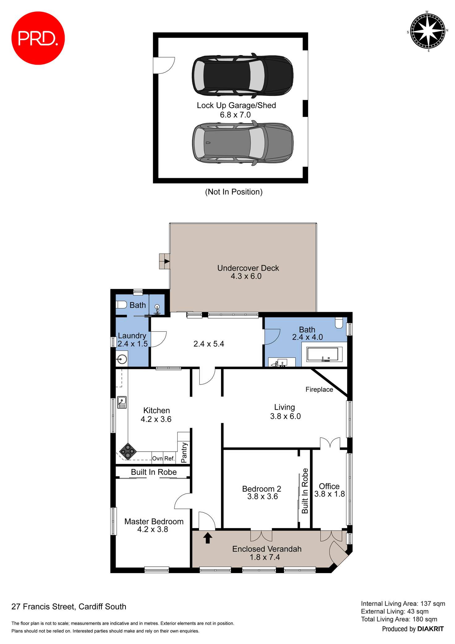 Floorplan of Homely house listing, 27 Francis Street, Cardiff South NSW 2285