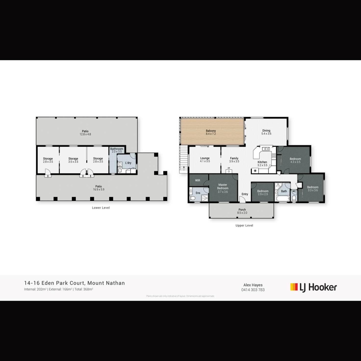 Floorplan of Homely house listing, 14-16 Eden Park Court, Mount Nathan QLD 4211
