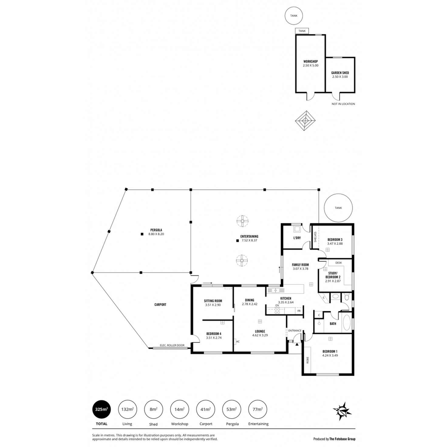 Floorplan of Homely house listing, 3 Gunn Close, Morphett Vale SA 5162
