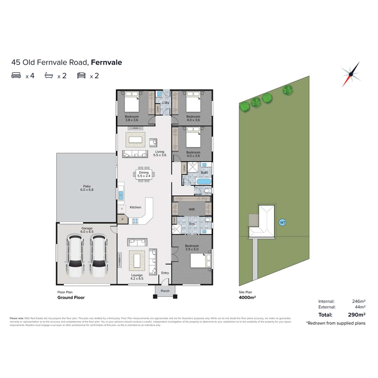 Floorplan of Homely house listing, 45 Old Fernvale Road, Fernvale QLD 4306