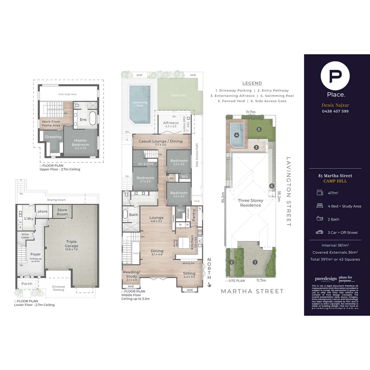 Floorplan of Homely house listing, 85 Martha Street, Camp Hill QLD 4152