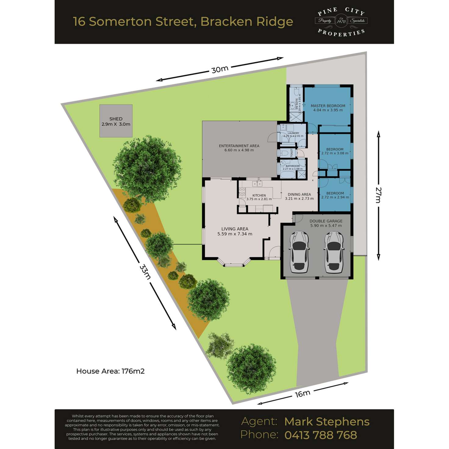 Floorplan of Homely house listing, 16 Somerton Street, Bracken Ridge QLD 4017