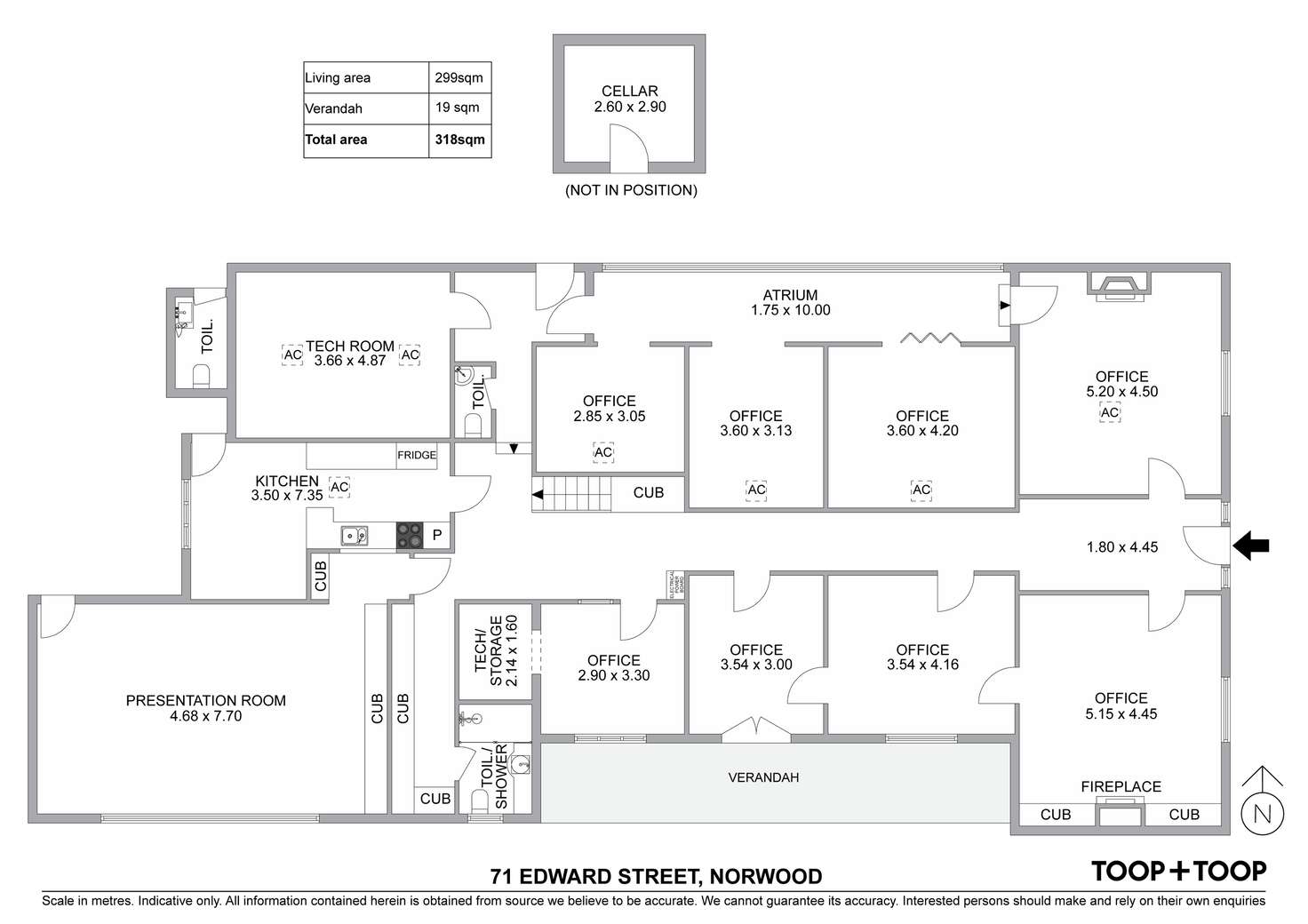 Floorplan of Homely house listing, 71 Edward Street, Norwood SA 5067