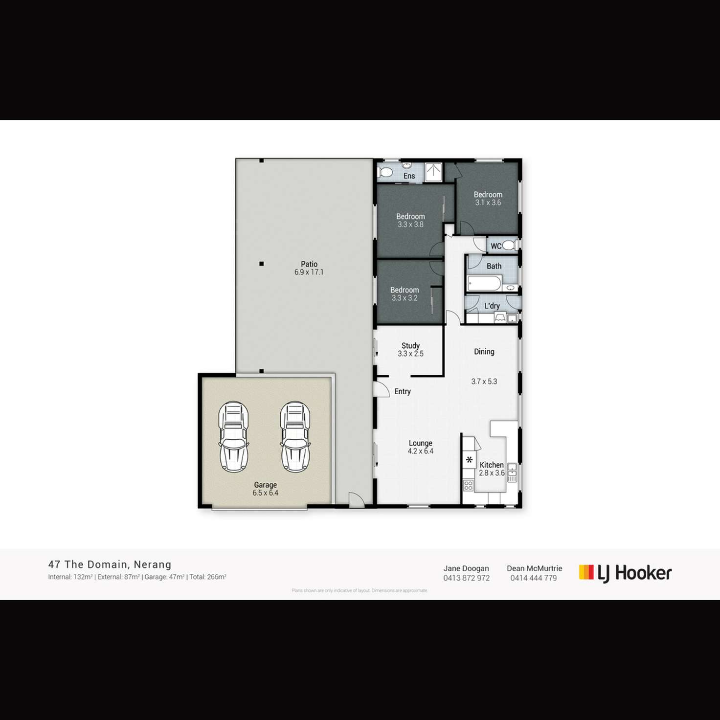 Floorplan of Homely house listing, 47 The Domain, Nerang QLD 4211
