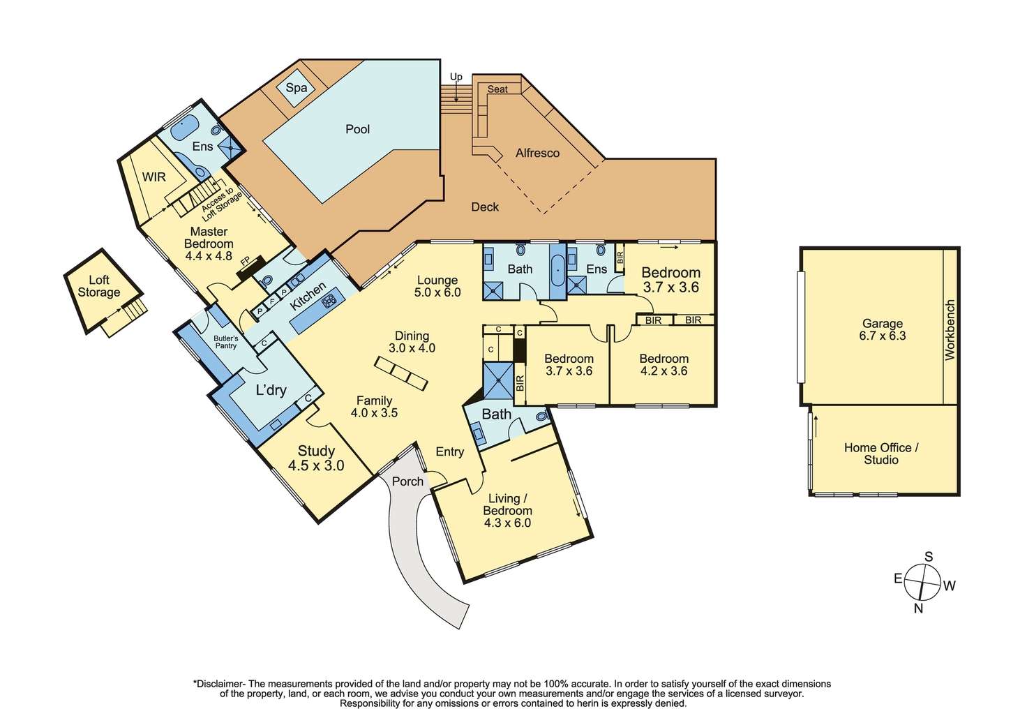 Floorplan of Homely house listing, 6 Allfrey Court, Mount Eliza VIC 3930