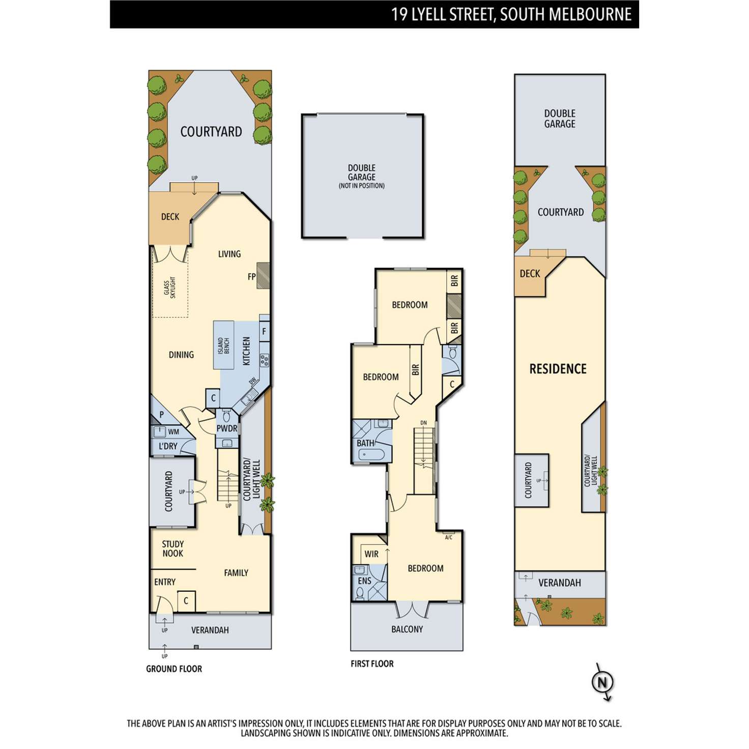 Floorplan of Homely house listing, 19 Lyell Street, South Melbourne VIC 3205