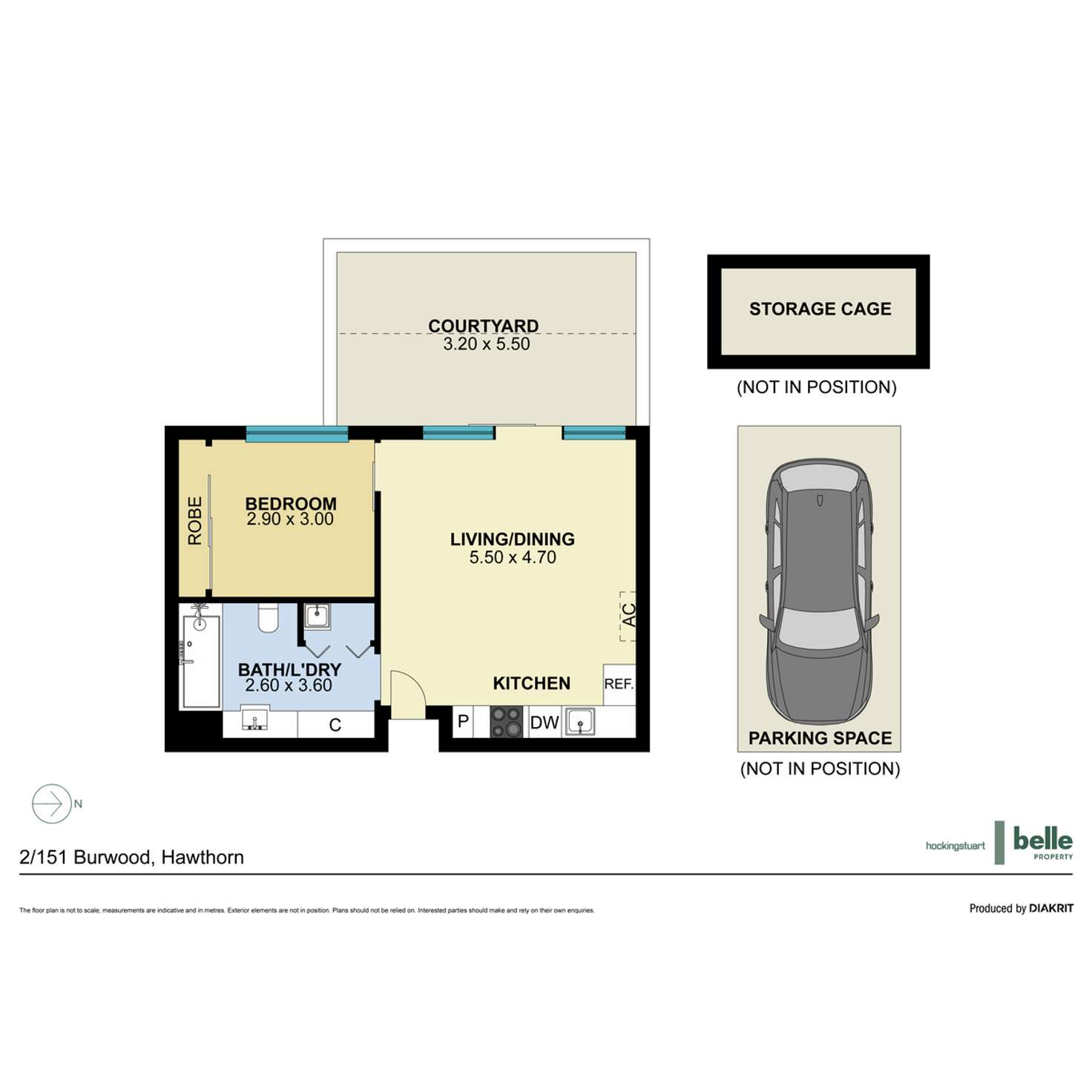 Floorplan of Homely apartment listing, 2/151 Burwood Road, Hawthorn VIC 3122