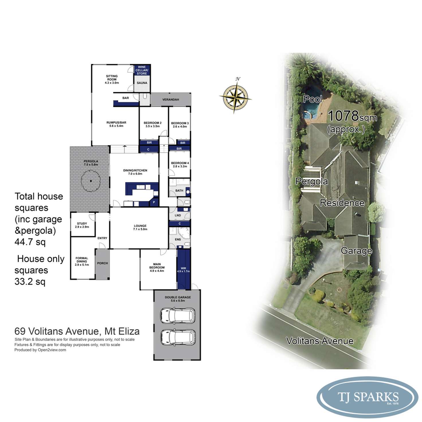 Floorplan of Homely house listing, 69 Volitans Avenue, Mount Eliza VIC 3930