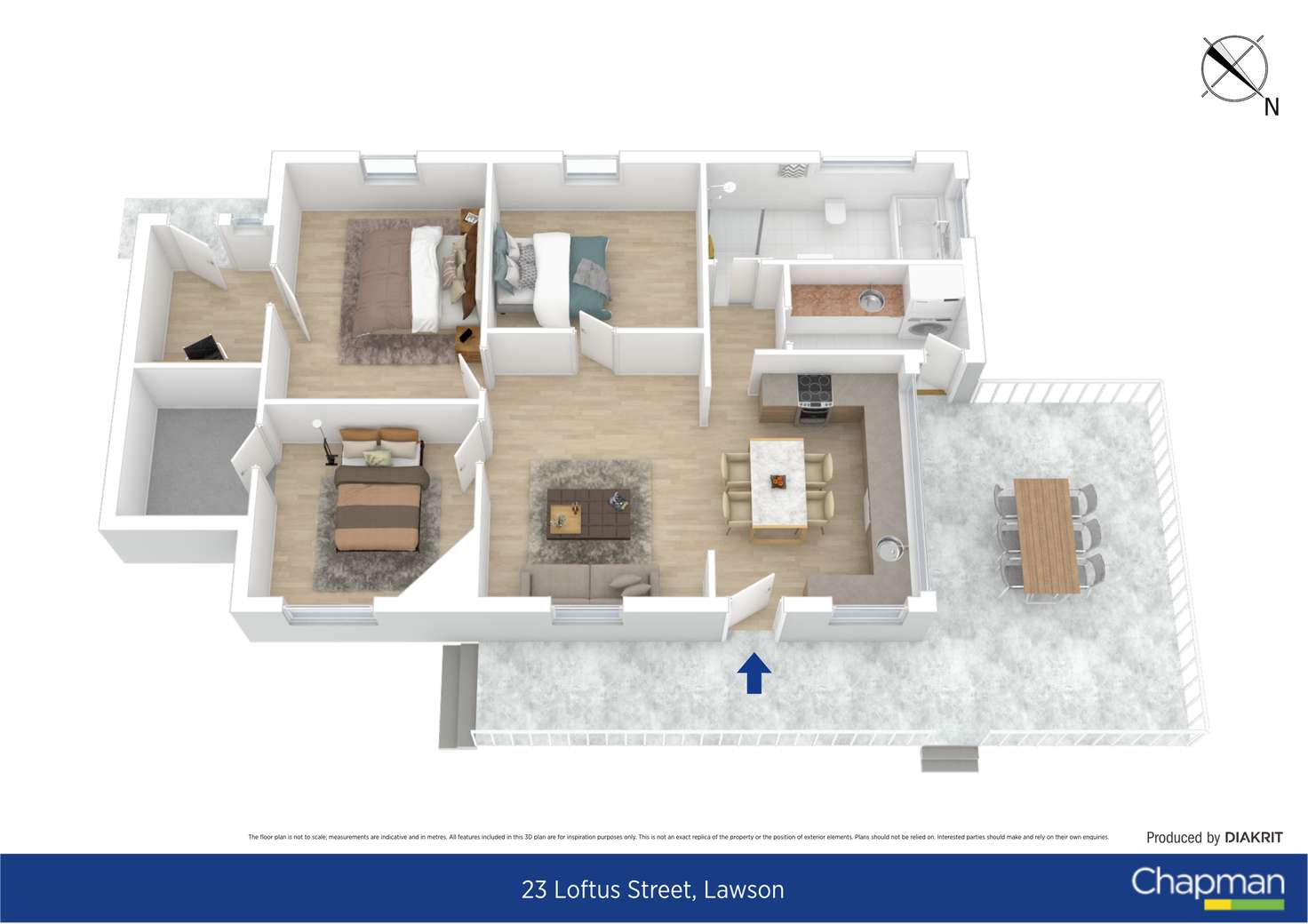 Floorplan of Homely house listing, 23 Loftus Street, Lawson NSW 2783