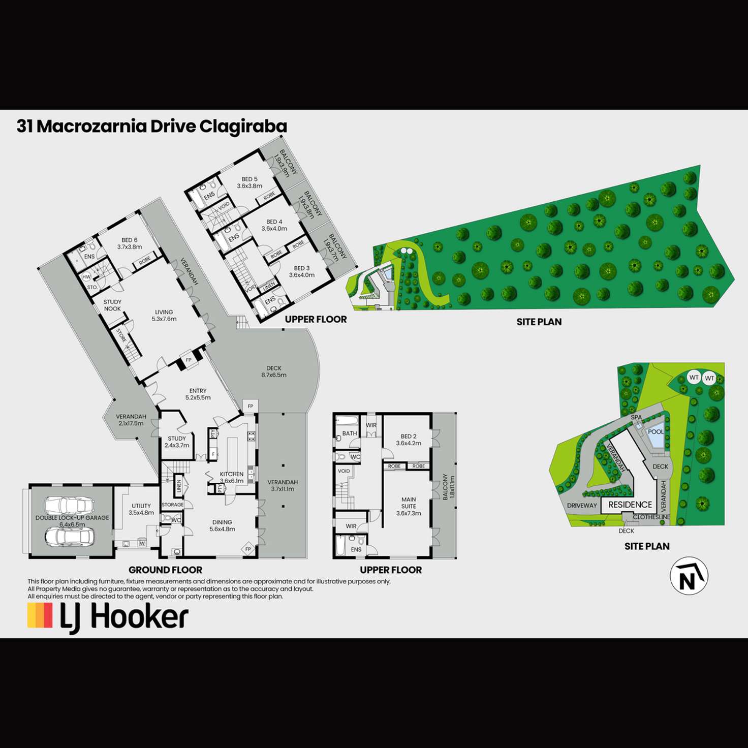 Floorplan of Homely house listing, 31 Macrozamia Drive, Clagiraba QLD 4211