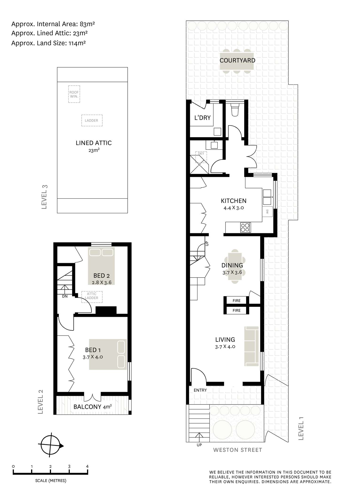 Floorplan of Homely house listing, 1 Weston Street, Balmain East NSW 2041