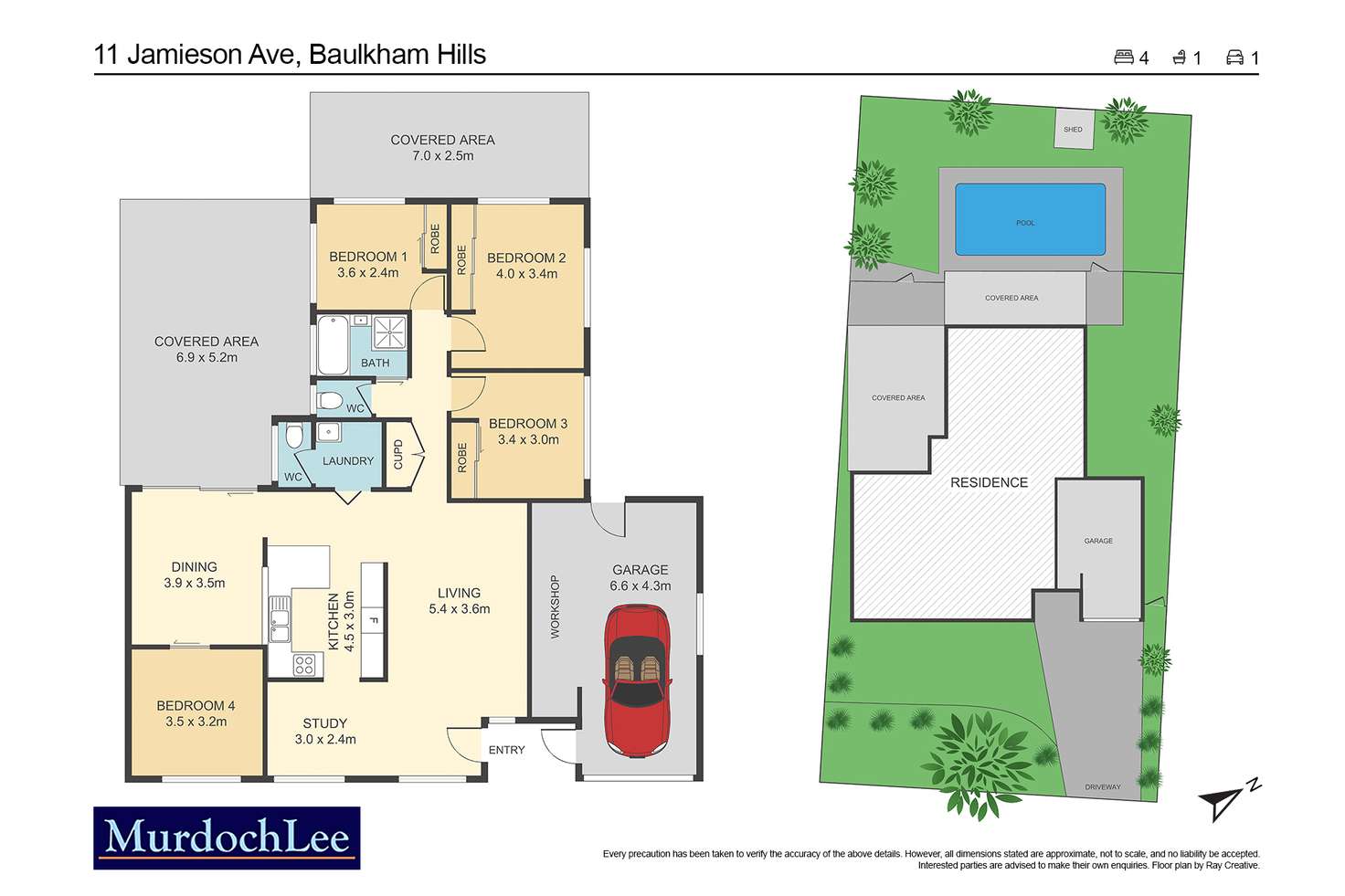 Floorplan of Homely house listing, 11 Jamieson Avenue, Baulkham Hills NSW 2153
