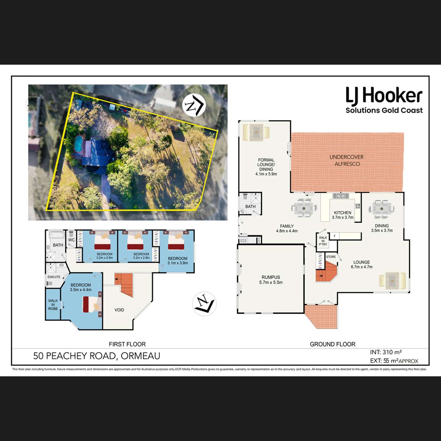 Floorplan of Homely house listing, 50 Peachey Road, Ormeau QLD 4208