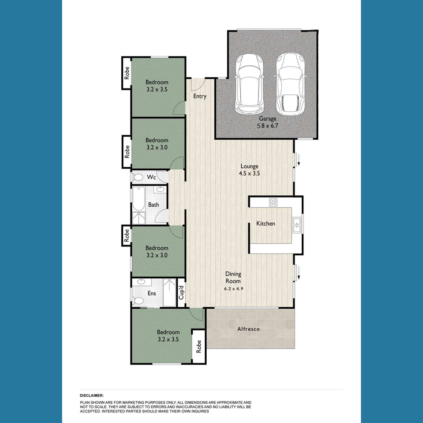 Floorplan of Homely house listing, 36 Hilltop Place, Banyo QLD 4014