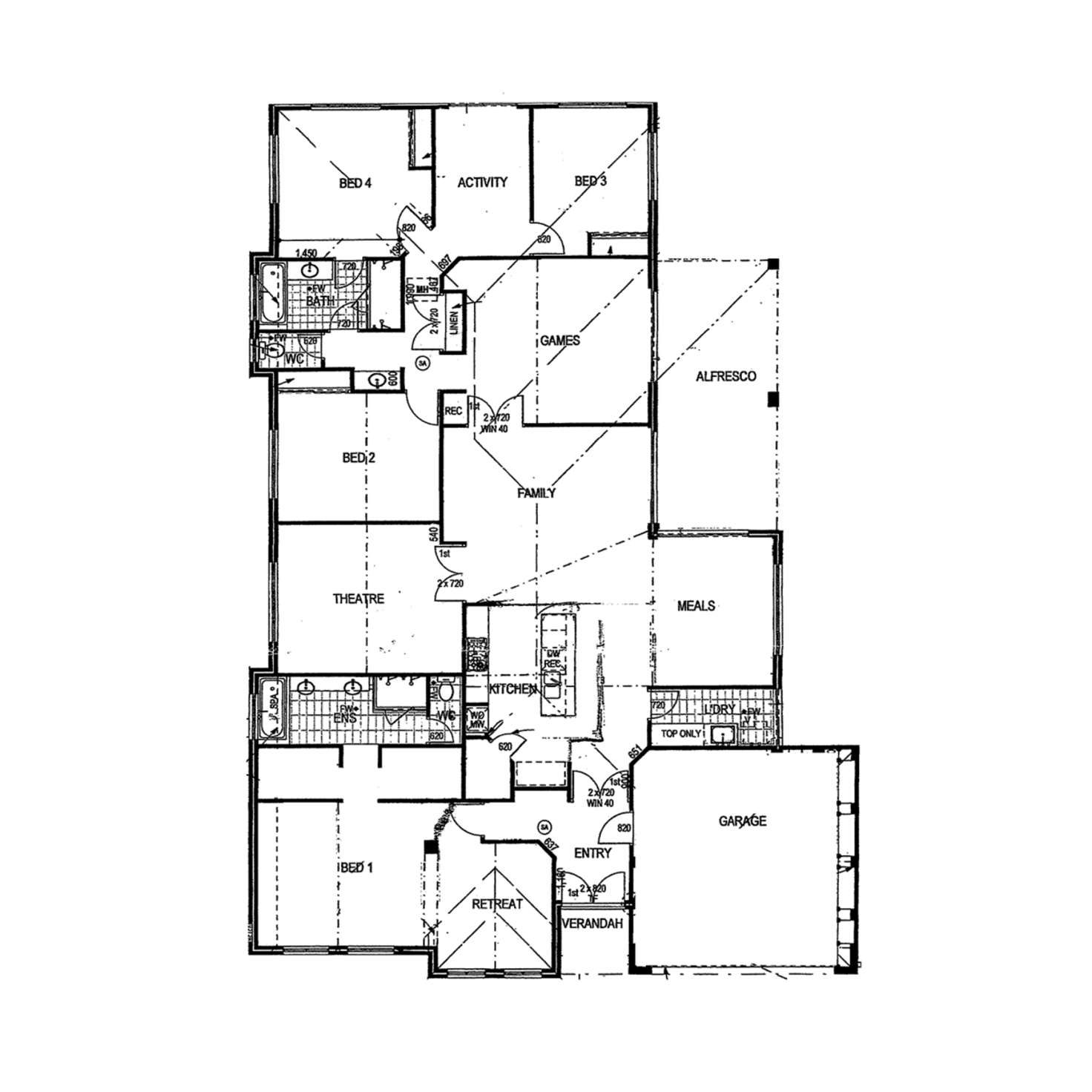 Floorplan of Homely house listing, 9 Arpenteur Turn, Madora Bay WA 6210