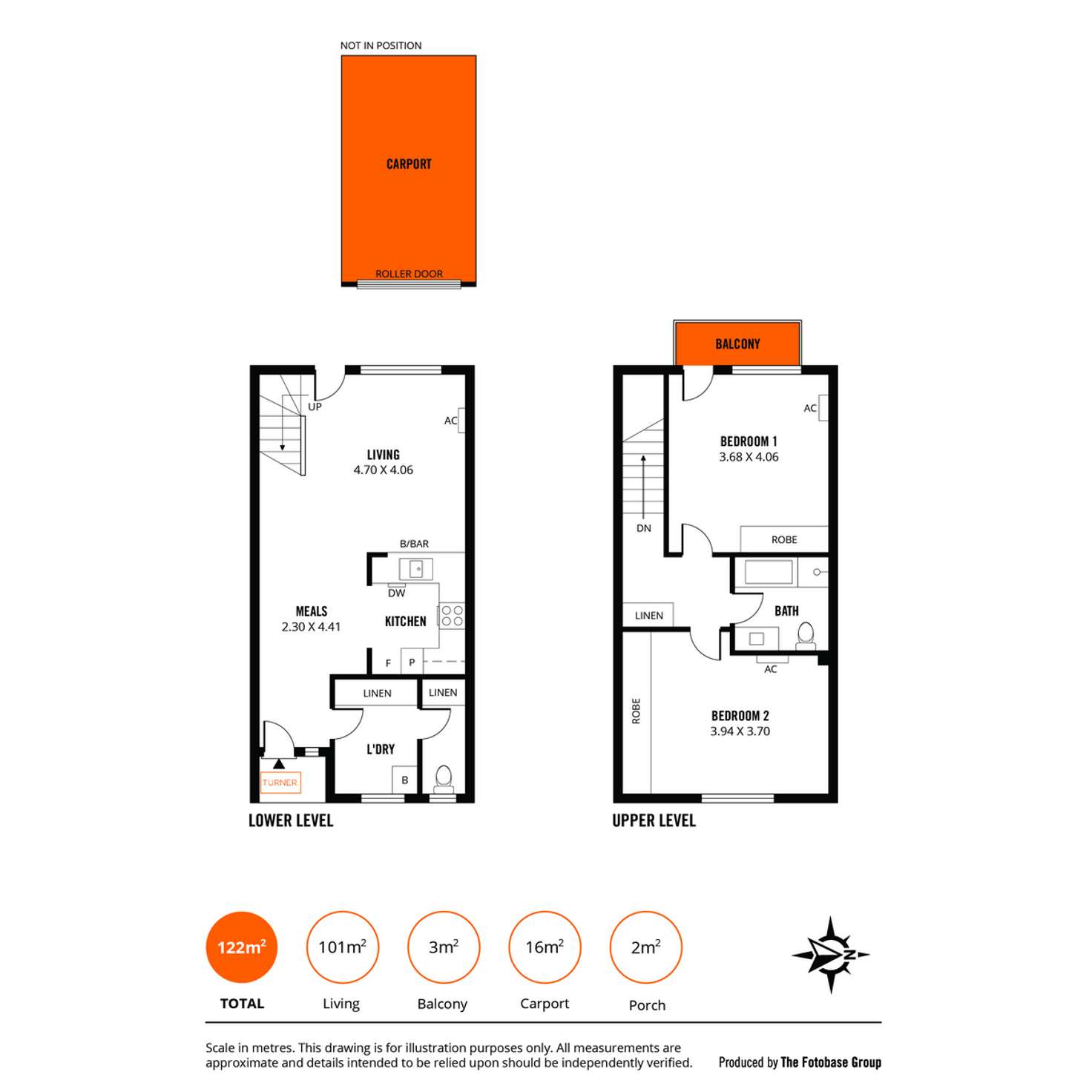 Floorplan of Homely townhouse listing, 11/80 Wattle Street, Fullarton SA 5063