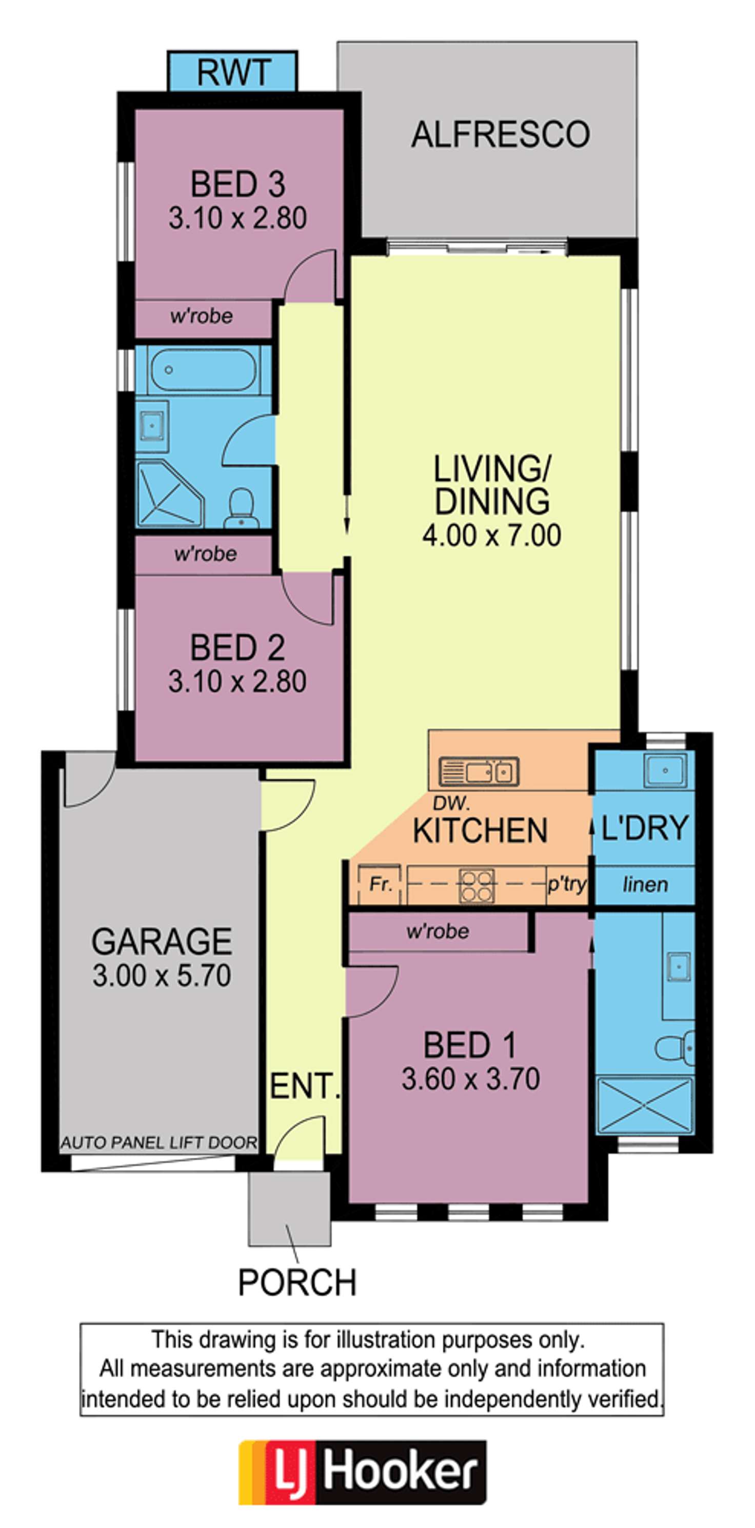 Floorplan of Homely house listing, 19C Parson Street, Sturt SA 5047