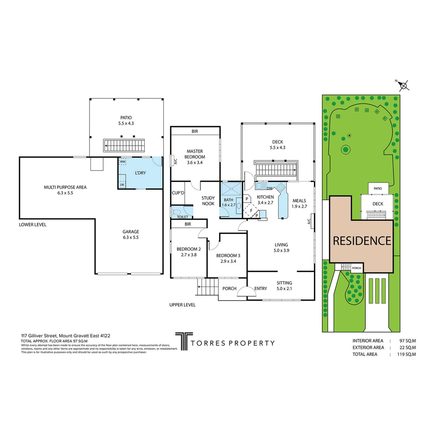 Floorplan of Homely house listing, 117 Gilliver Street, Mount Gravatt East QLD 4122