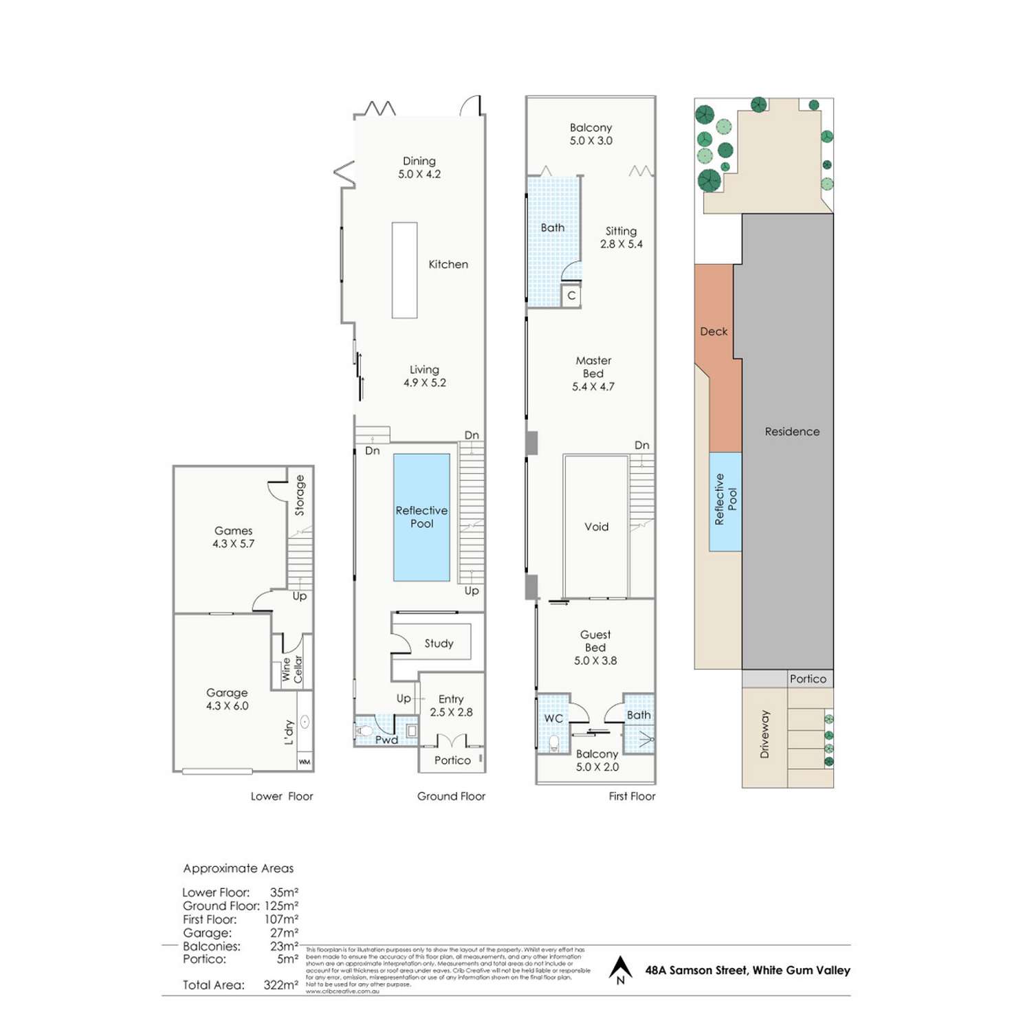 Floorplan of Homely house listing, 48a Samson Street, White Gum Valley WA 6162