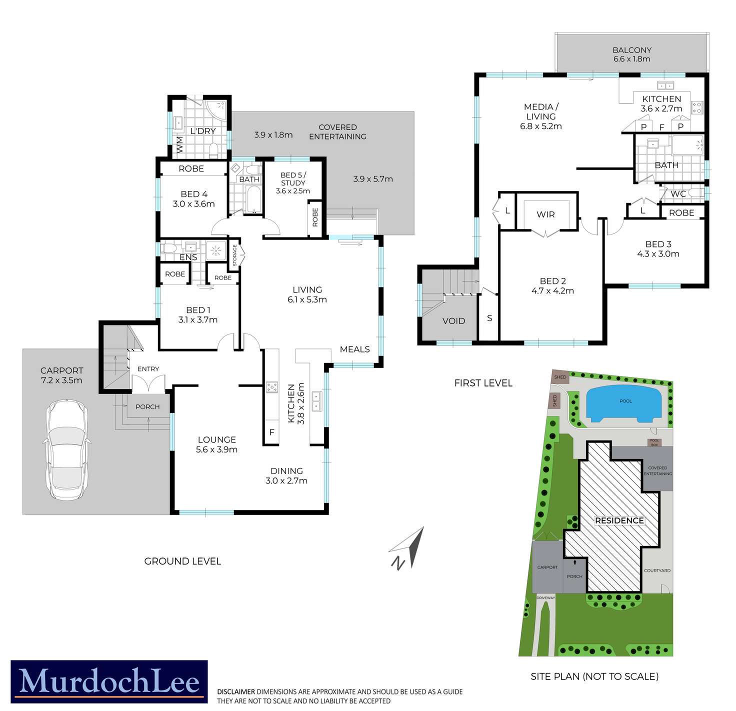 Floorplan of Homely house listing, 6 Roxborough Park Road, Baulkham Hills NSW 2153