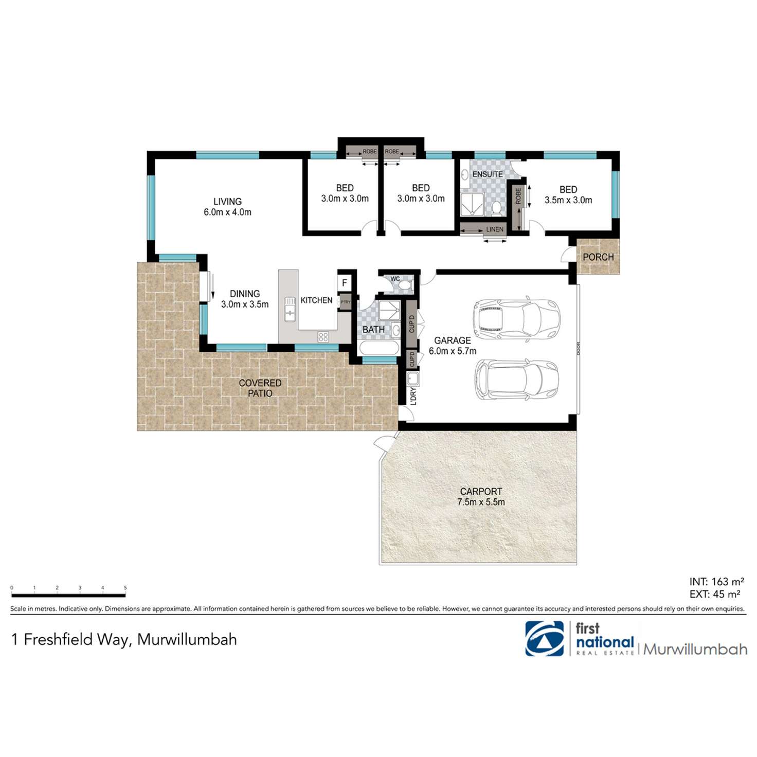 Floorplan of Homely house listing, 1 Freshfield Way, Murwillumbah NSW 2484