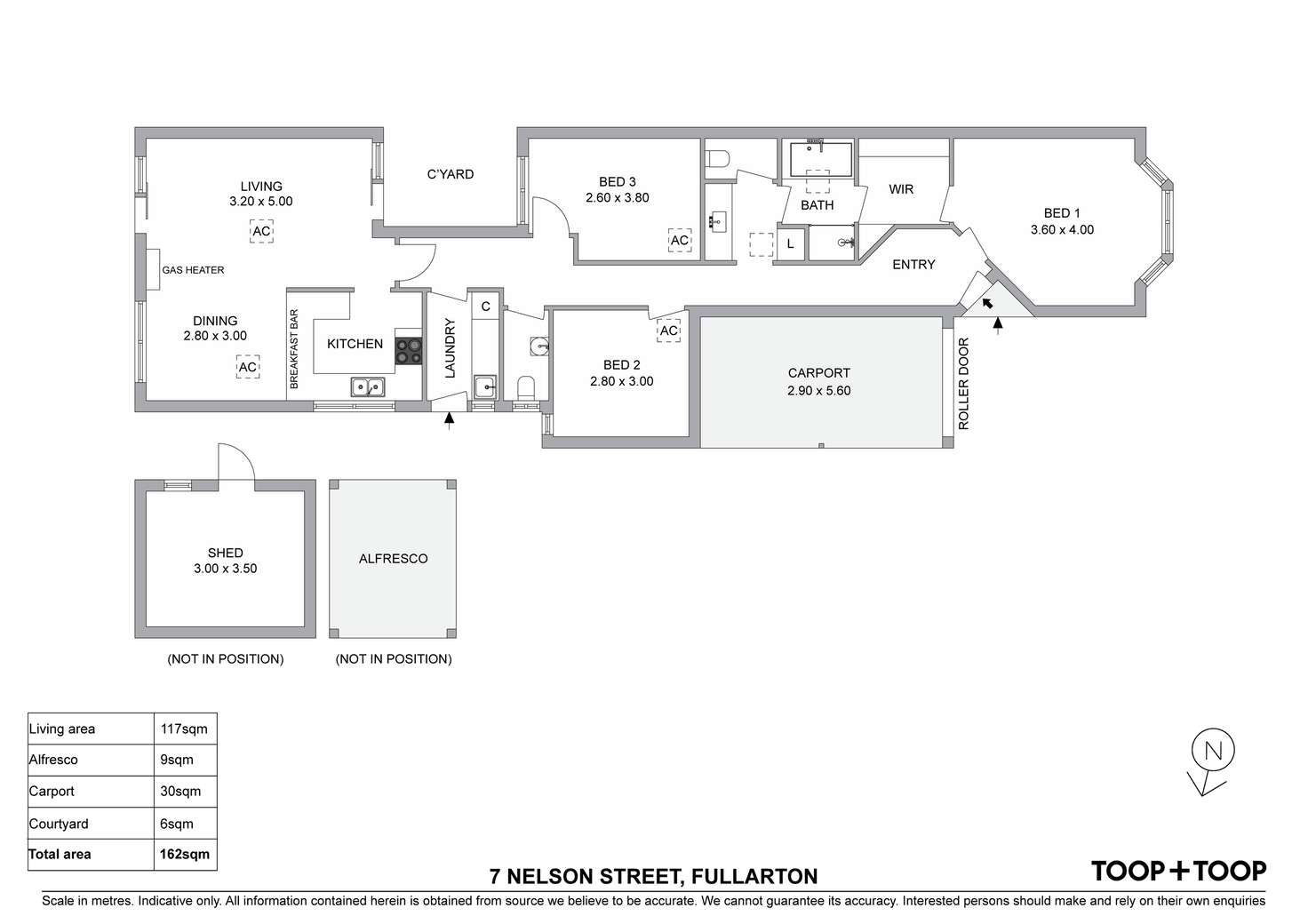 Floorplan of Homely house listing, 7 Nelson Street, Fullarton SA 5063