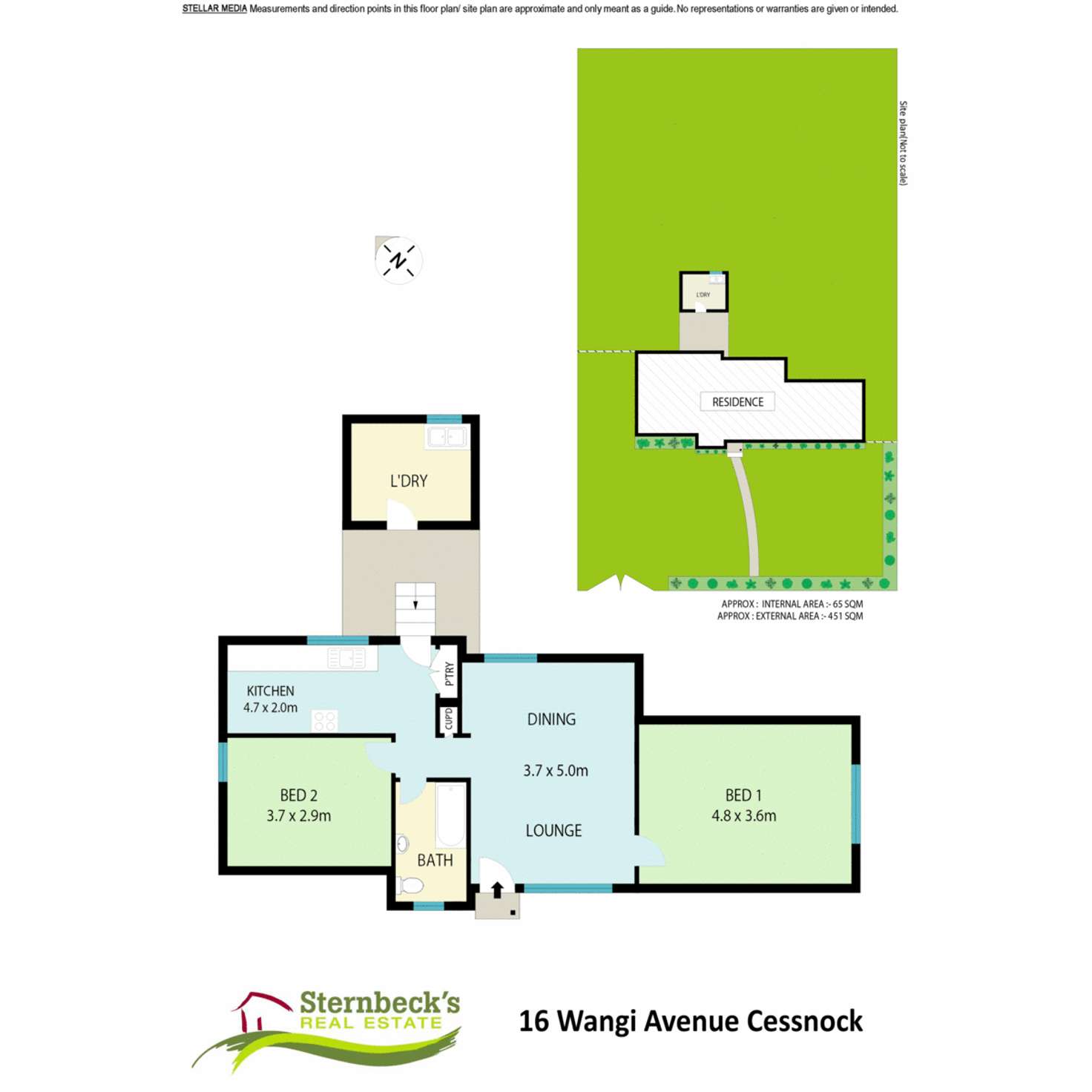 Floorplan of Homely house listing, 16 Wangi Avenue, Cessnock NSW 2325