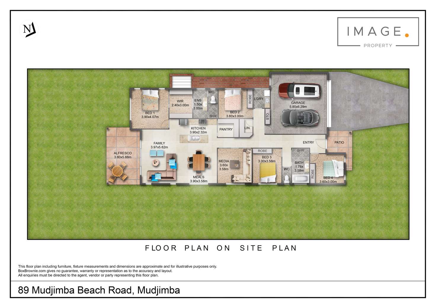 Floorplan of Homely house listing, 89 Mudjimba Beach Road, Mudjimba QLD 4564