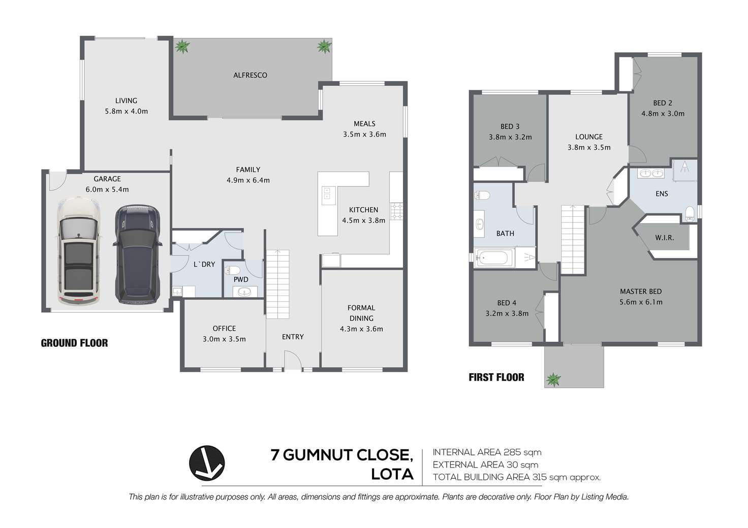 Floorplan of Homely house listing, 7 Gumnut Close, Lota QLD 4179