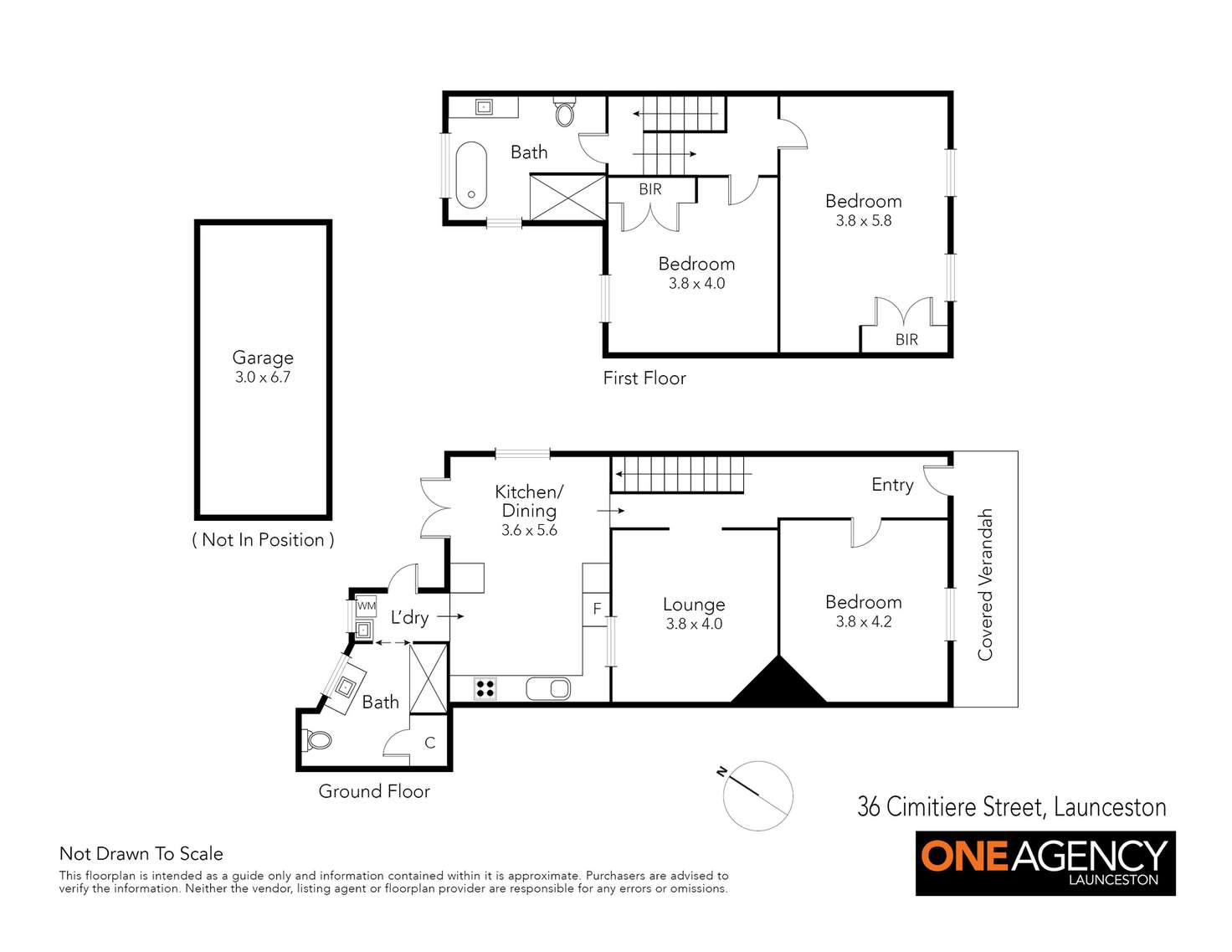 Floorplan of Homely house listing, 36 Cimitiere Street, Launceston TAS 7250