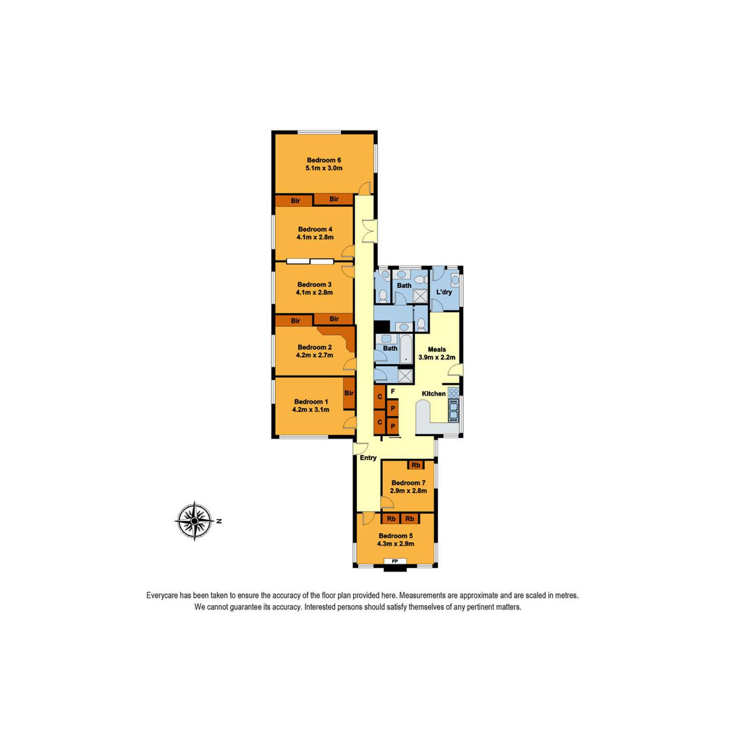Floorplan of Homely house listing, 205 Waiora Road, Heidelberg Heights VIC 3081