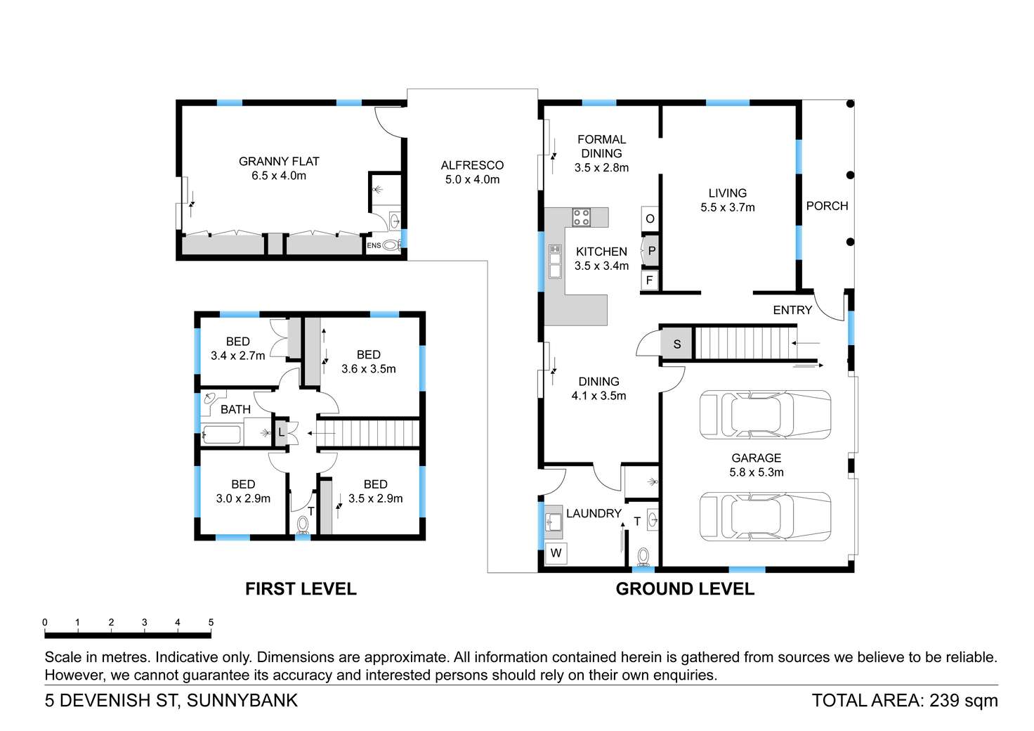 Floorplan of Homely house listing, 5 Devenish Street, Sunnybank QLD 4109