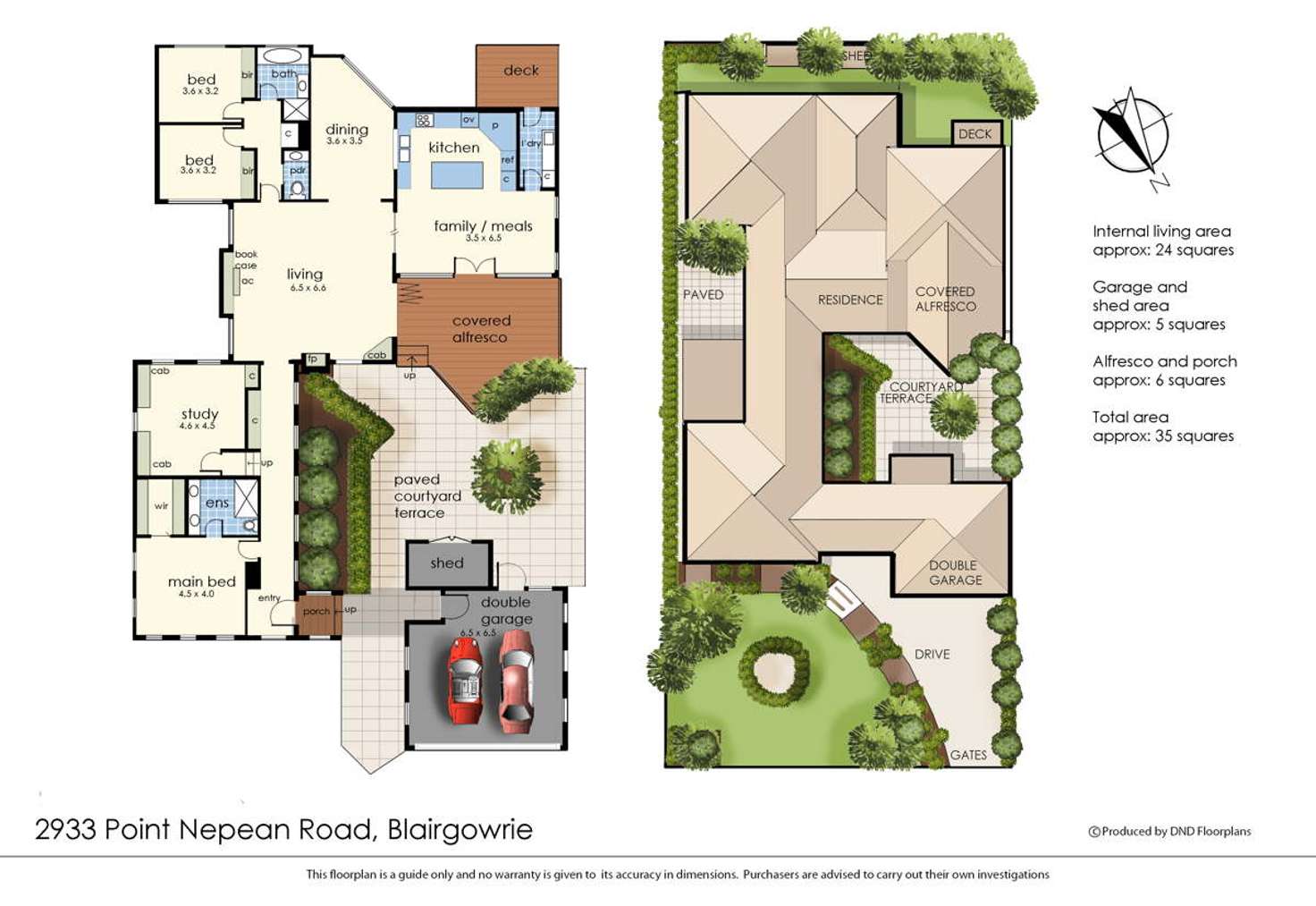 Floorplan of Homely house listing, 2933 Point Nepean Road, Blairgowrie VIC 3942