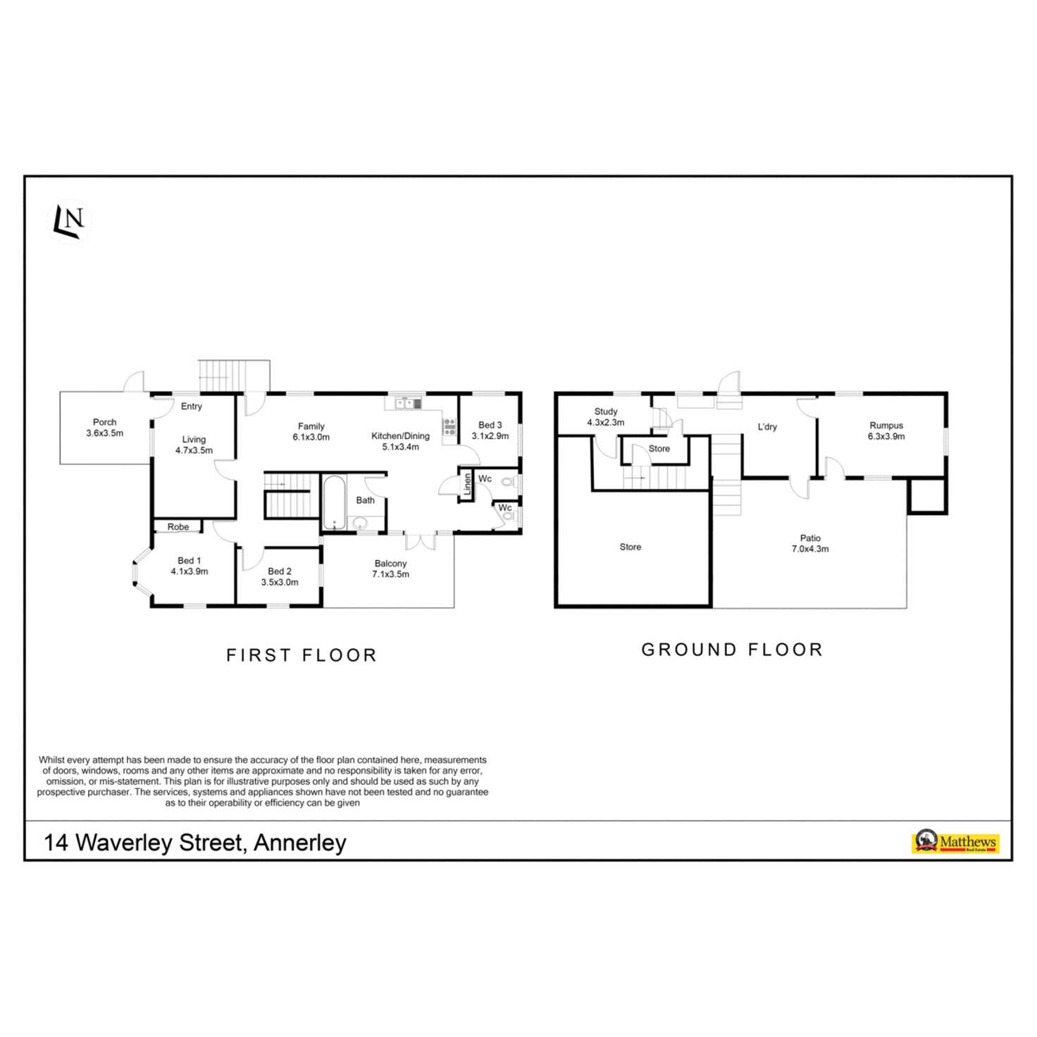 Floorplan of Homely house listing, 14 Waverley Street, Annerley QLD 4103