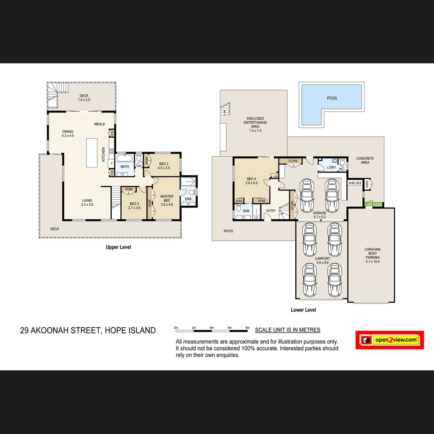 Floorplan of Homely house listing, 29 Akoonah Street, Hope Island QLD 4212