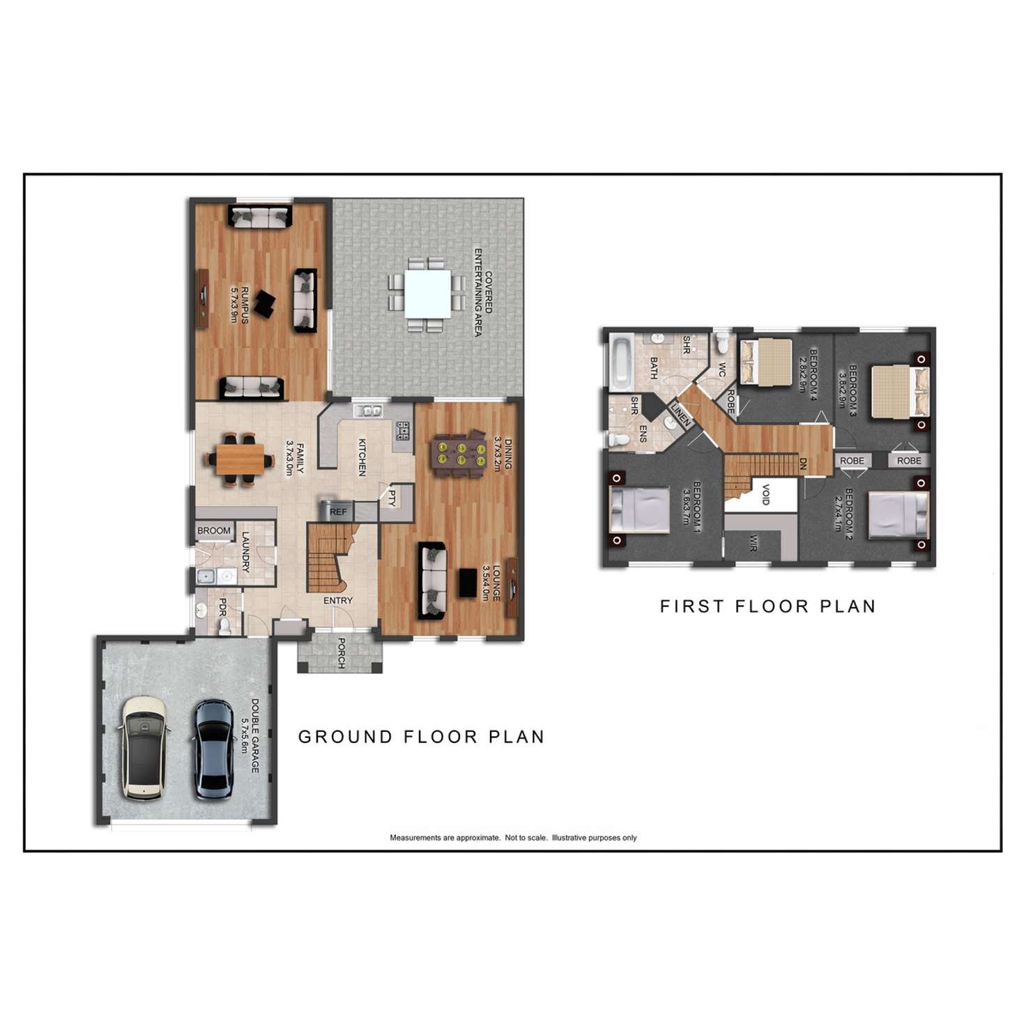 Floorplan of Homely house listing, 77 Muru Drive, Glenmore Park NSW 2745