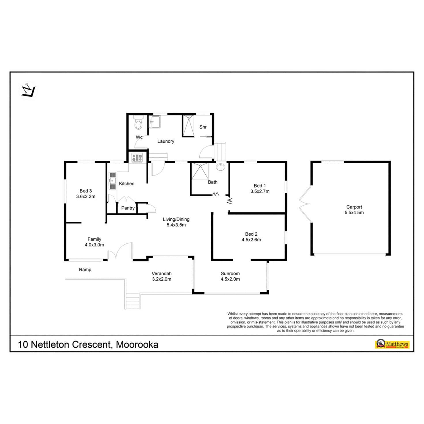 Floorplan of Homely house listing, 10 Nettleton Crescent, Moorooka QLD 4105