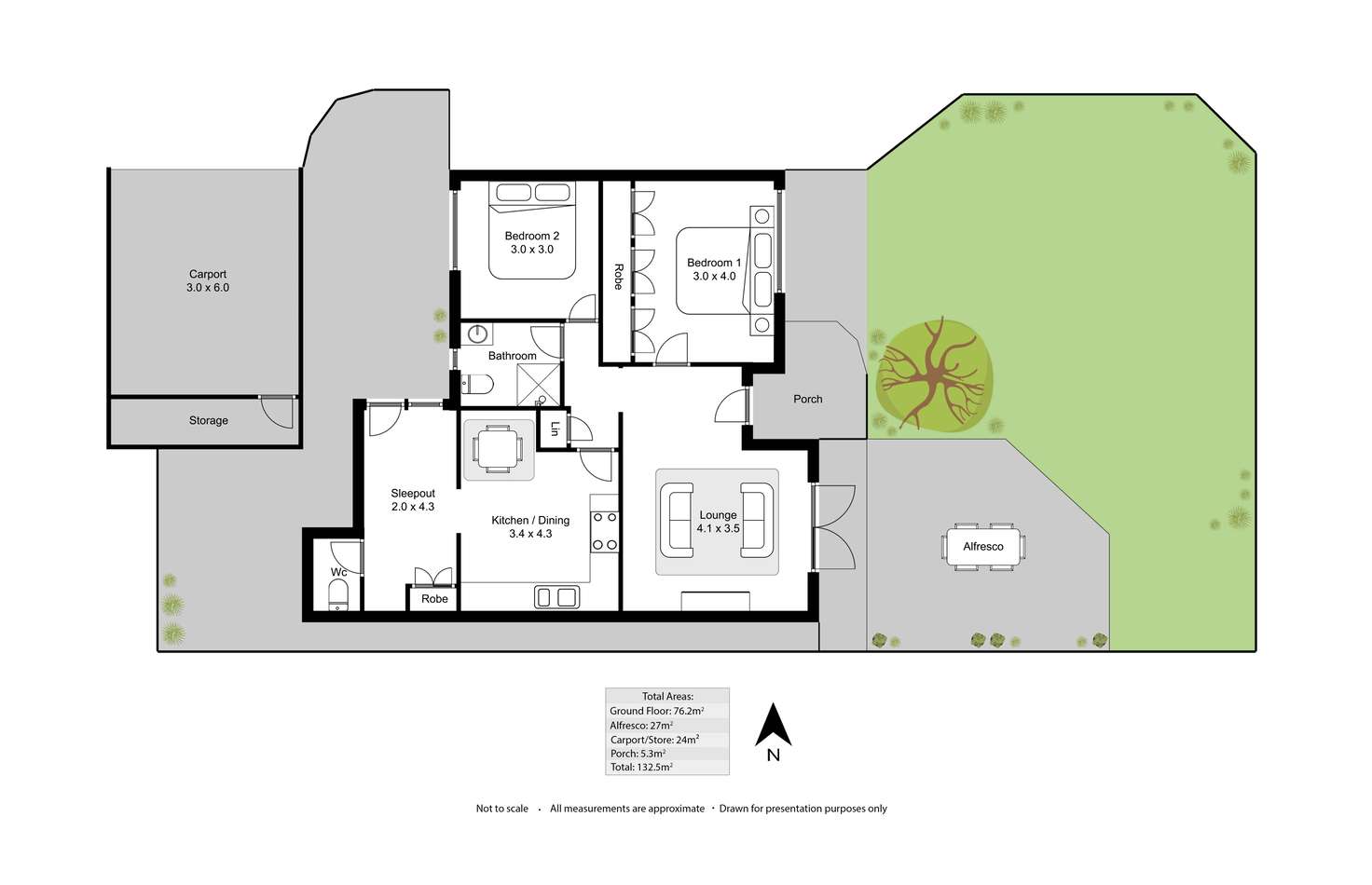 Floorplan of Homely house listing, 5A Princess Road, Doubleview WA 6018