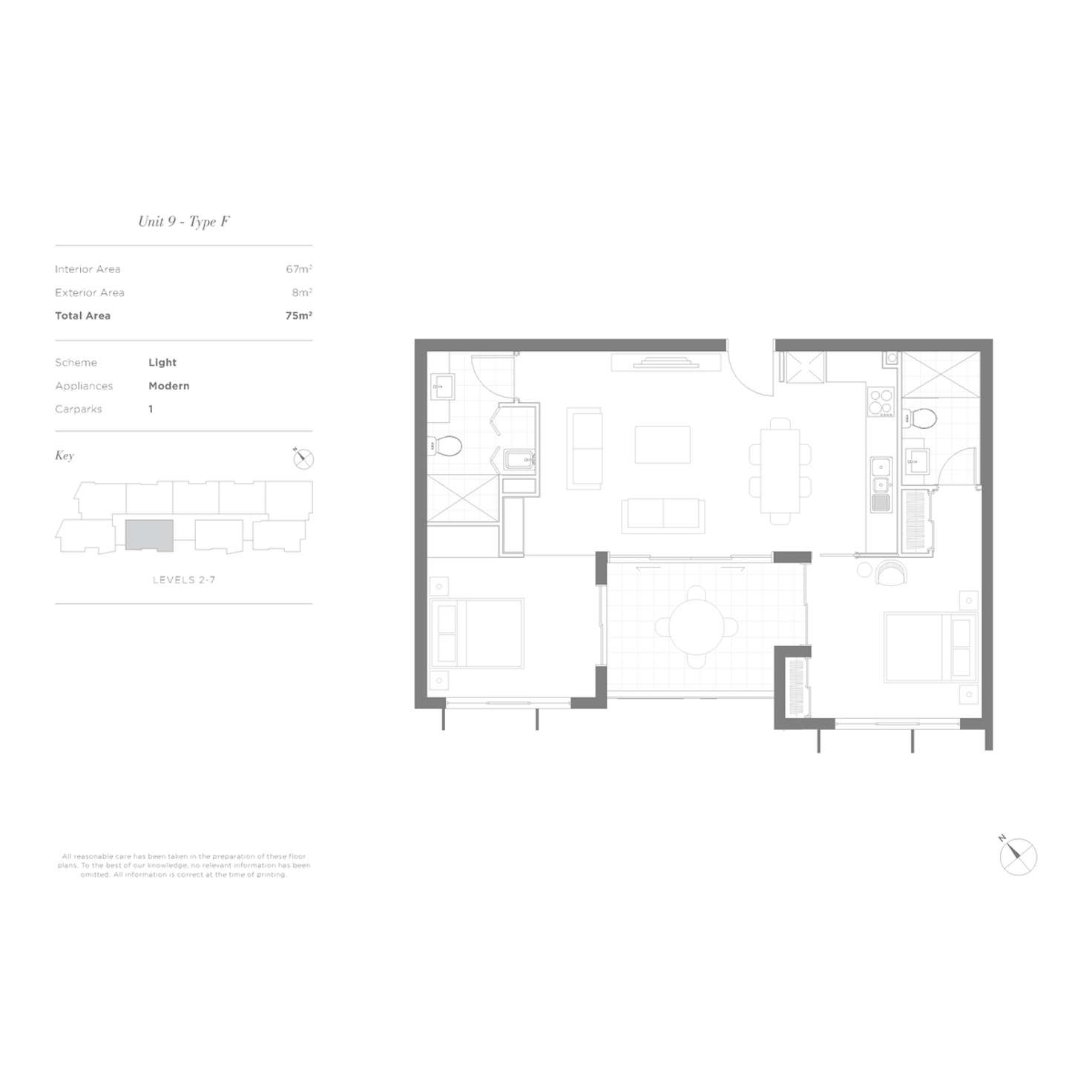 Floorplan of Homely apartment listing, 608/9 Hooker Boulevard, Broadbeach Waters QLD 4218