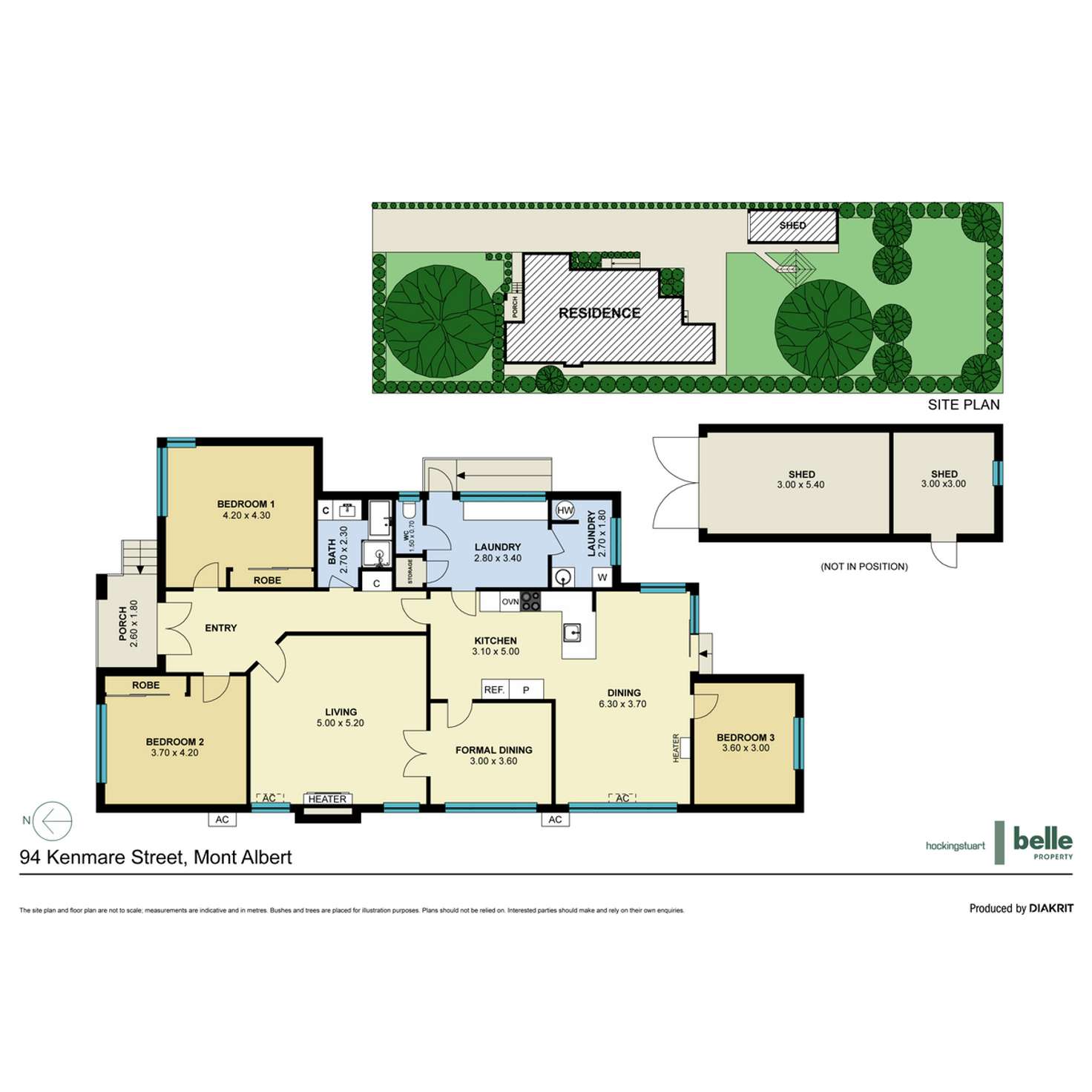Floorplan of Homely house listing, 94 Kenmare Street, Mont Albert VIC 3127