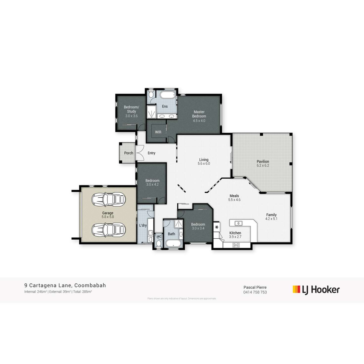 Floorplan of Homely house listing, 9 Cartagena Lane, Coombabah QLD 4216