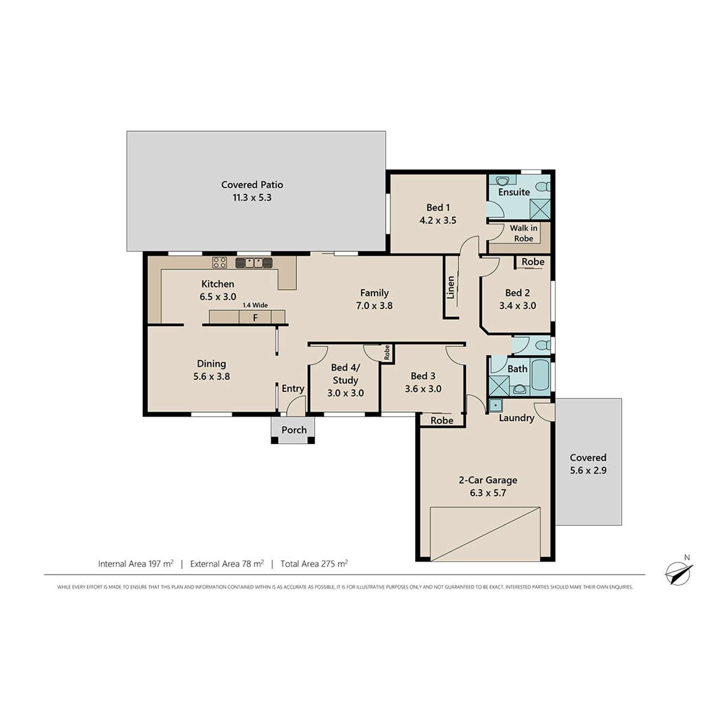 Floorplan of Homely house listing, 8-10 Oakdale Court, Gleneagle QLD 4285