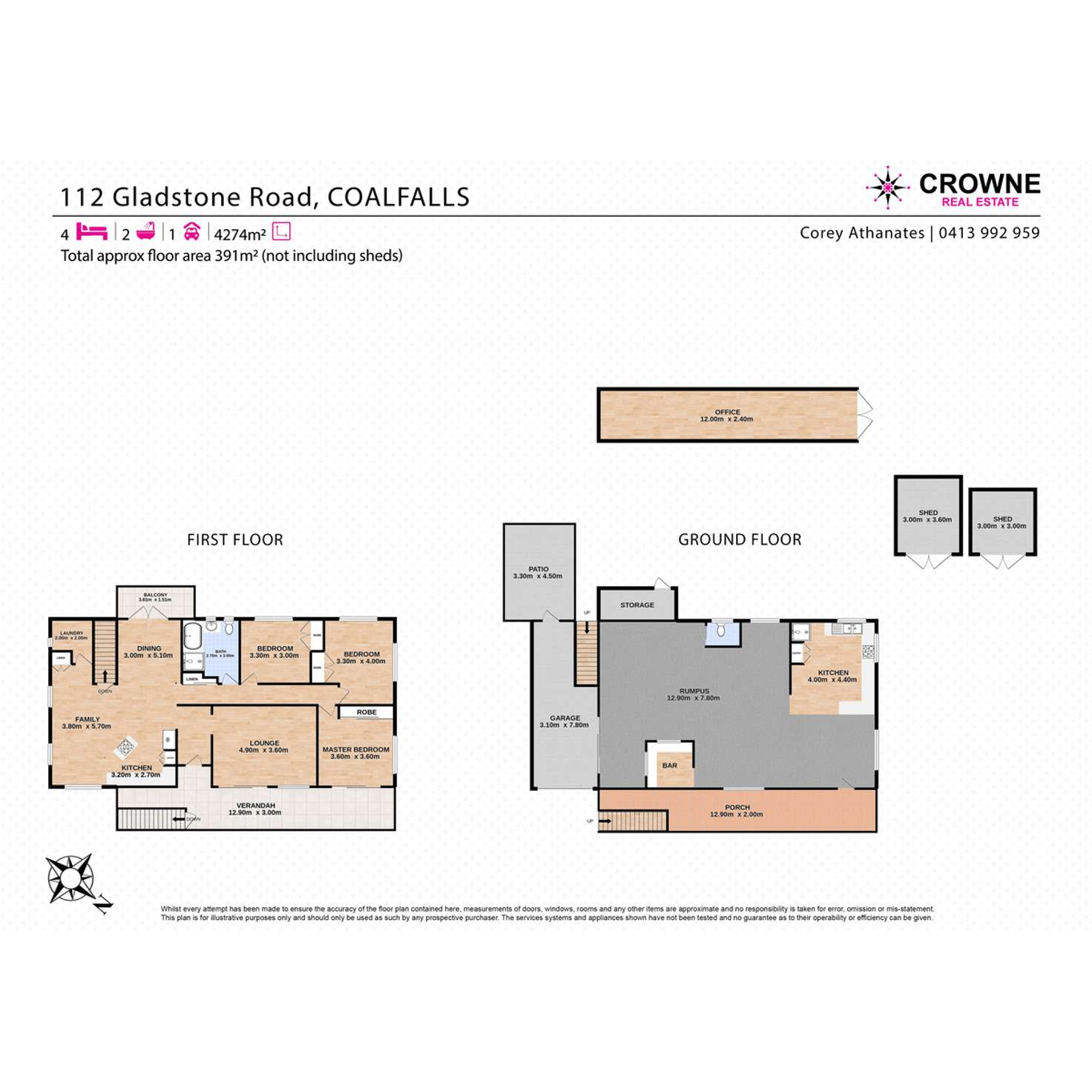 Floorplan of Homely house listing, 112 Gladstone Road, Coalfalls QLD 4305