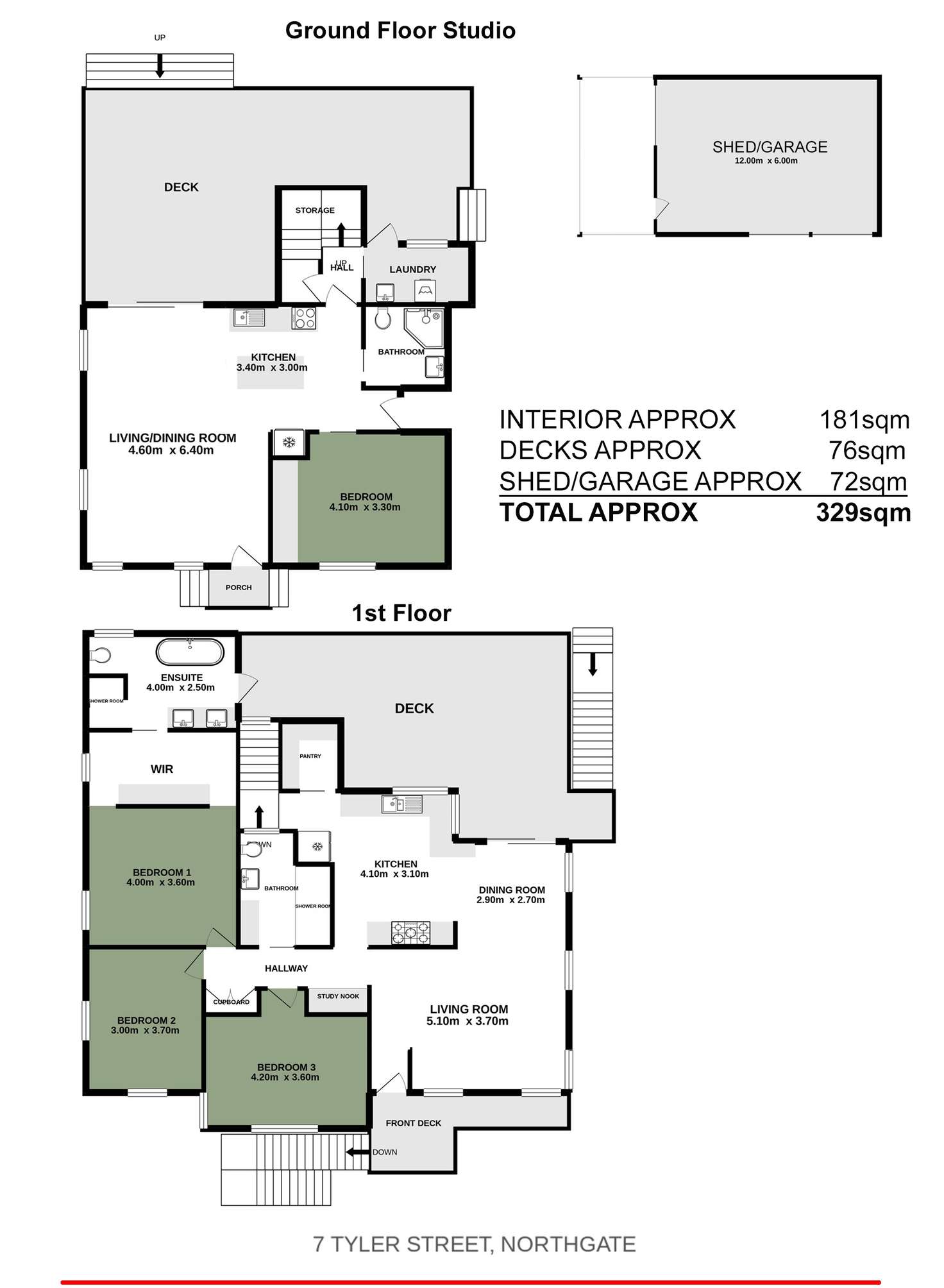 Floorplan of Homely house listing, 7 Tyler Street, Northgate QLD 4013