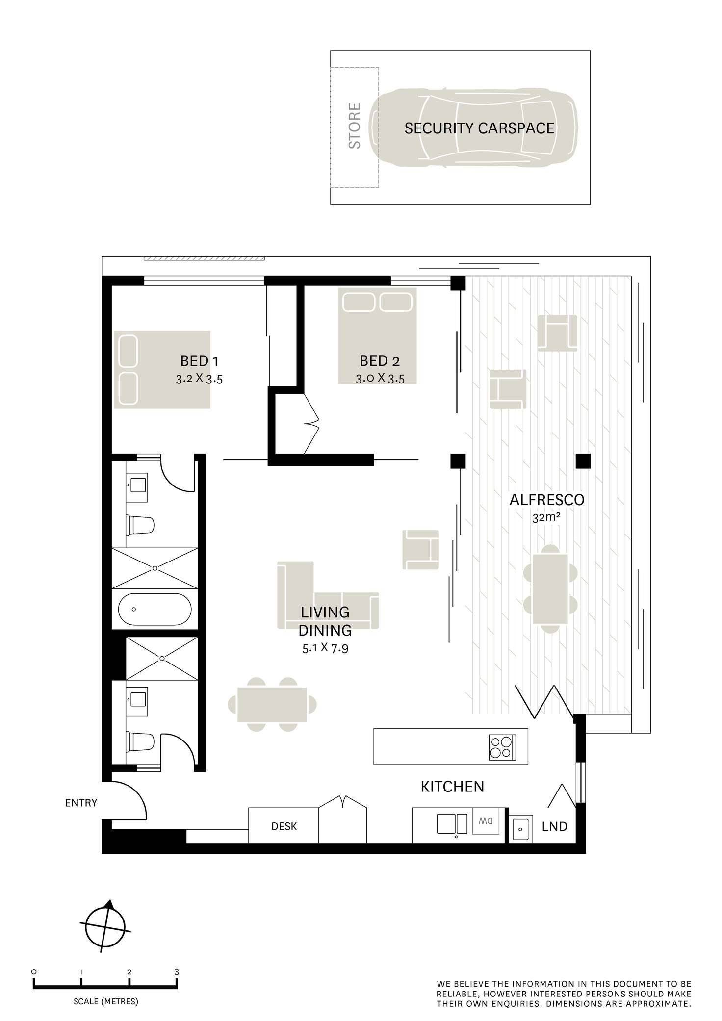 Floorplan of Homely apartment listing, 1002/7 Sterling Circuit, Camperdown NSW 2050